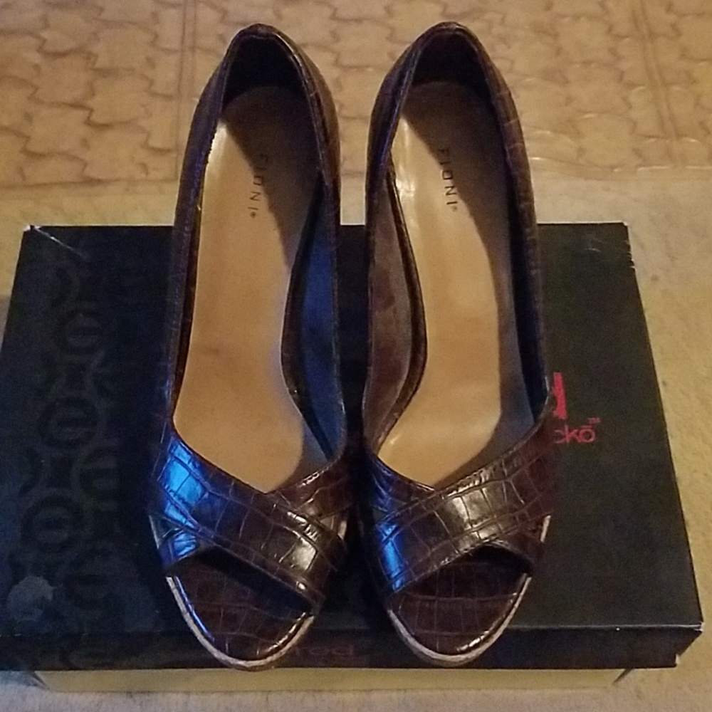 Peep Toe Heels